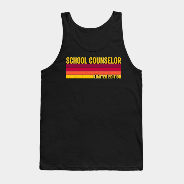 School Counselor Tank Top by ChadPill